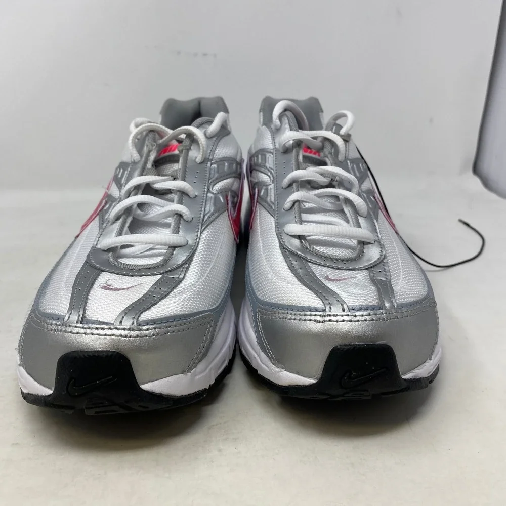 Nike Initiator Womens Running‎ Shoes Silver Pink Metallic Sneakers 394053-001